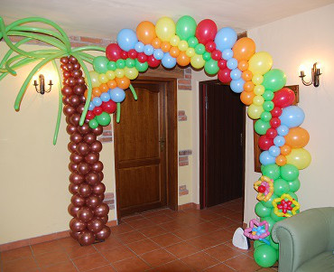 Brama balonowa dla dzieci - Cicha Woda Lasocin