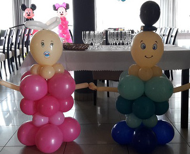 Dzidziusie z balonów na urodziny dziecka - Gaspar Dzierżoniów